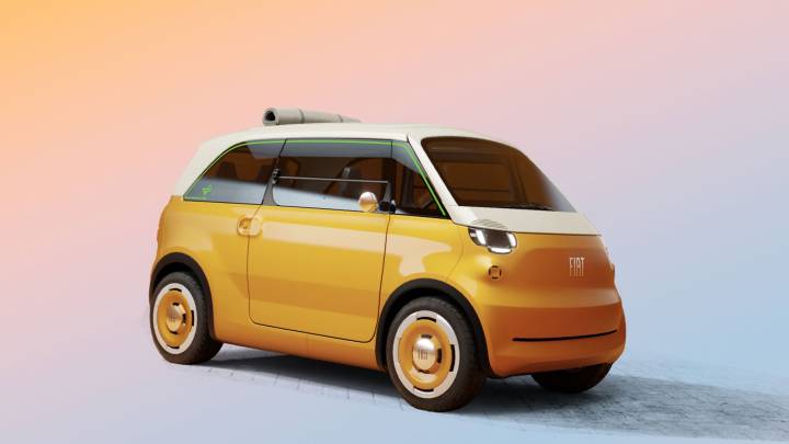 Fiat Multiplina (2028) : une mini-Multipla électrique à 4 places, plus puissante que la Topolino