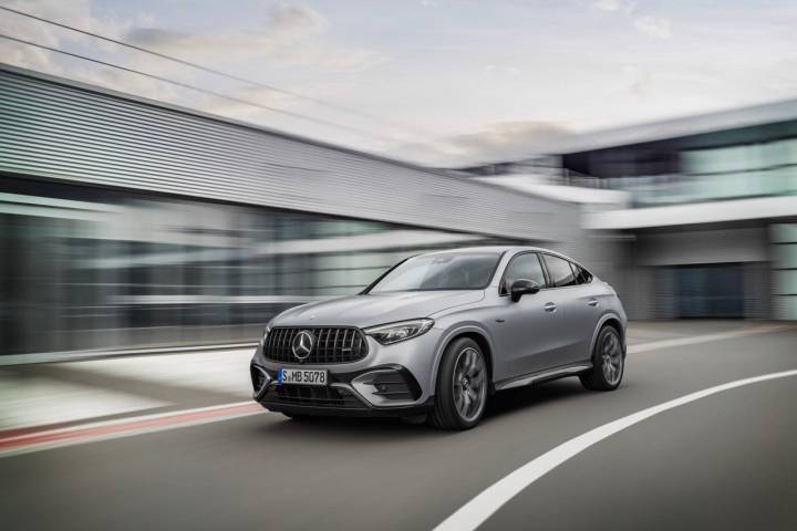Mercedes-AMG GLC Coupé : une union entre essence et électricité pour servir la performance