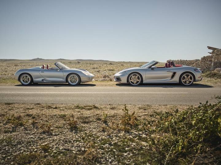 Porsche Boxster Edition 25 ans : une série limitée pour l'anniversaire du Roadster
