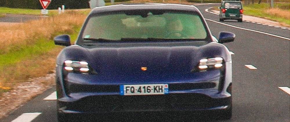 Essai de la Porsche Taycan